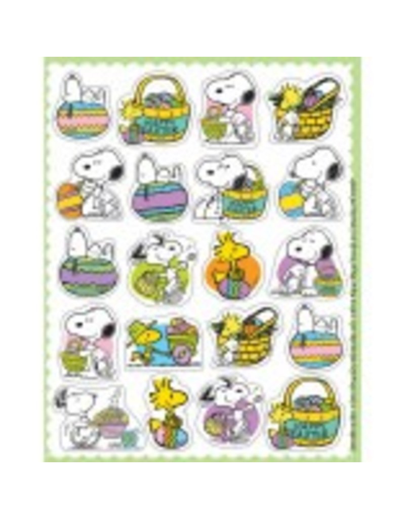 Peanuts Easter Stickers Tools 4 Teaching