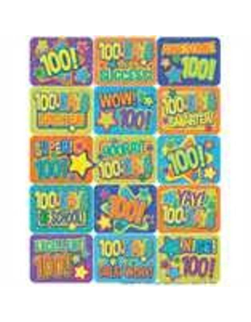 Color My World 100 Days Stickers