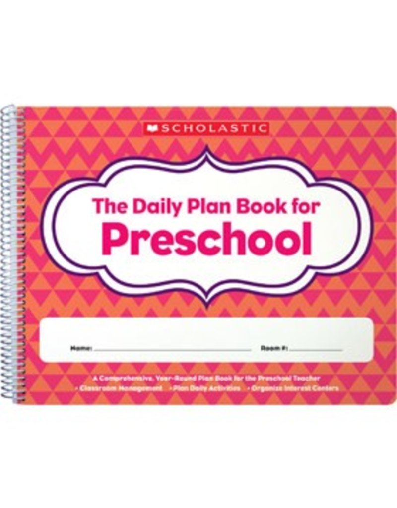 Daily Plan Book for Preschool