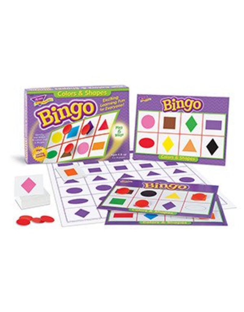 Colors & Shapes Bingo Game