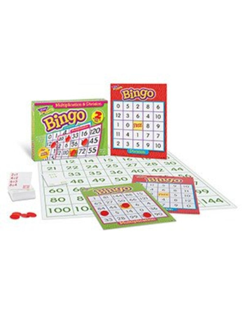 Multiplication & Division (2-sided) Bingo