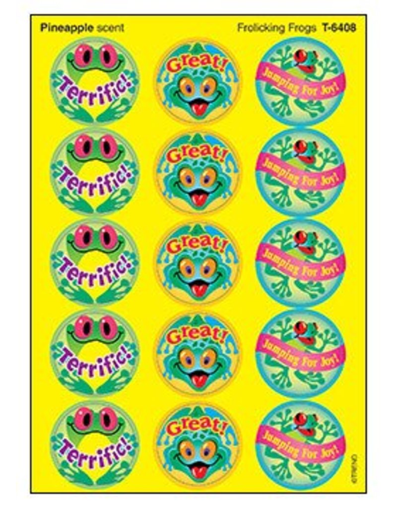 Frolicking Frogs/Pineapple Stickers