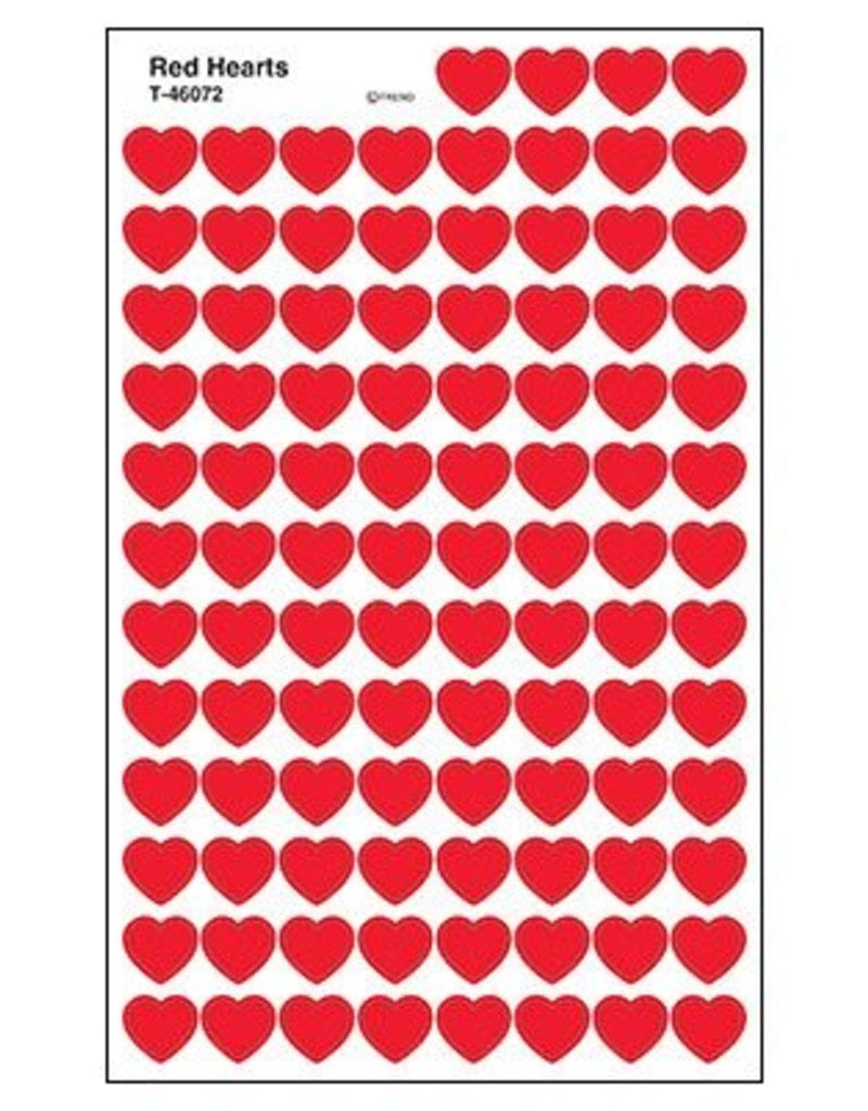 Red Hearts Stickers