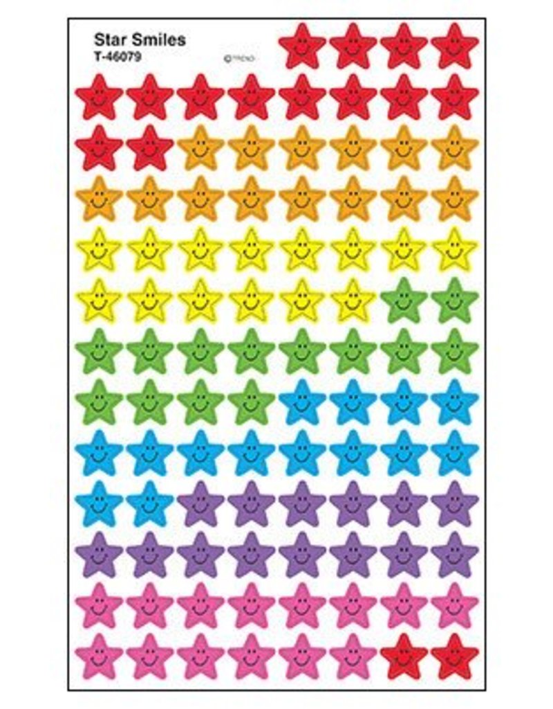 Star Smiles Stickers