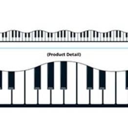 Musical Keyboard border