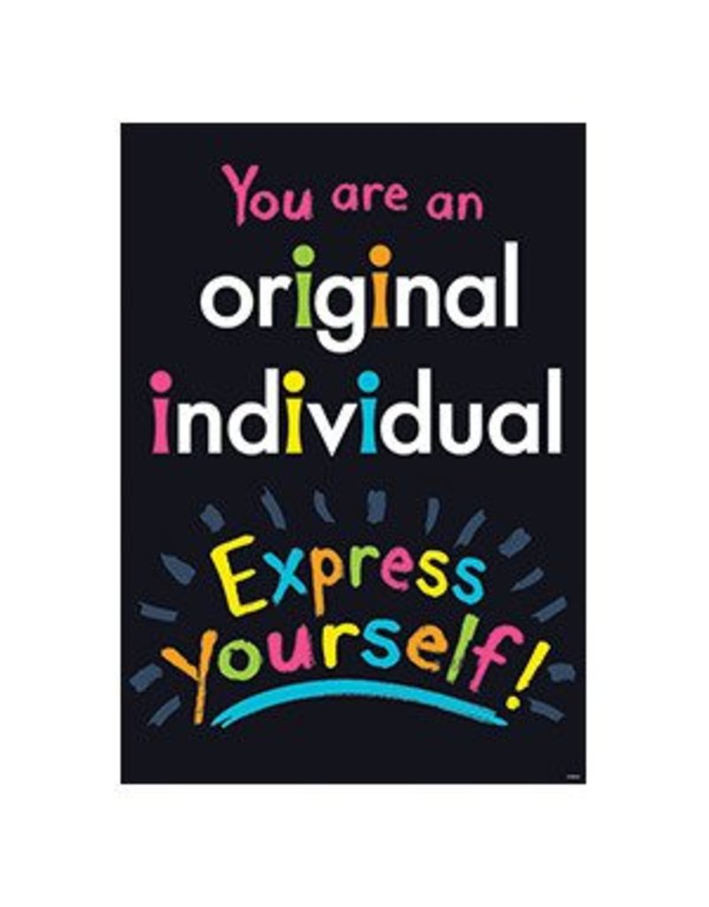 You Are An Original... Poster Tools 4 Teaching