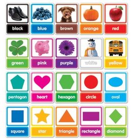 Colors and Shapes in Photos Bulletin Board Set