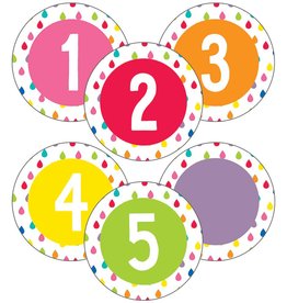 Hello Sunshine Student Numbers Mini Colorful cut-Outs Assorted Designs