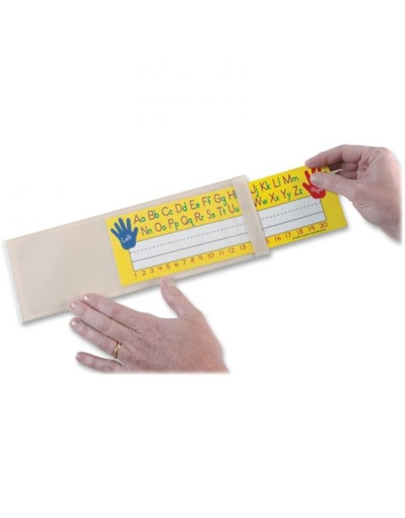 Small Nameplate Pocket Sleeve 4.25" x 12.5" Tools 4 Teaching
