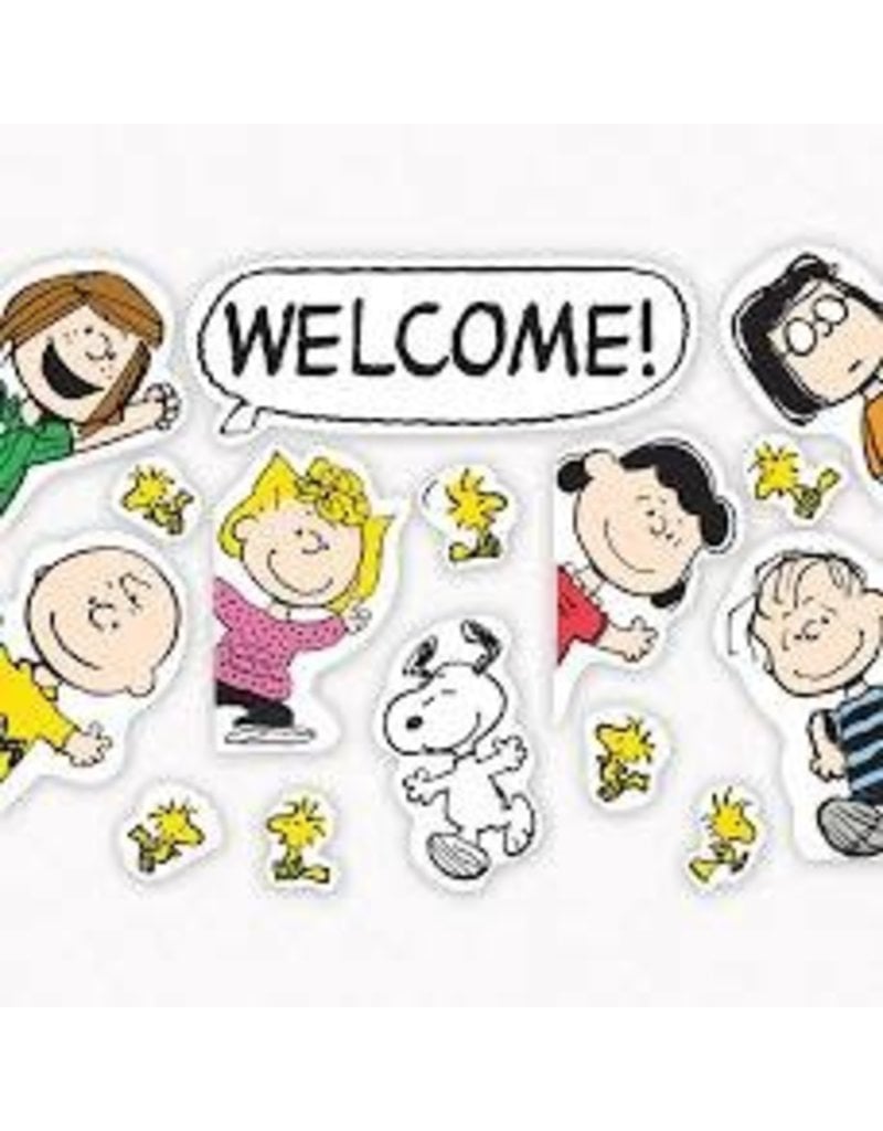 Peanuts Gang Welcome Go-Arounds Bulletin Board Set