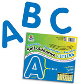 Pacon® Self-Adhesive Letters 4"   Blue, Puffy Font   78 Characters