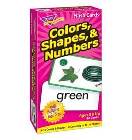 Color, Shapes, & Numbers Flashcards