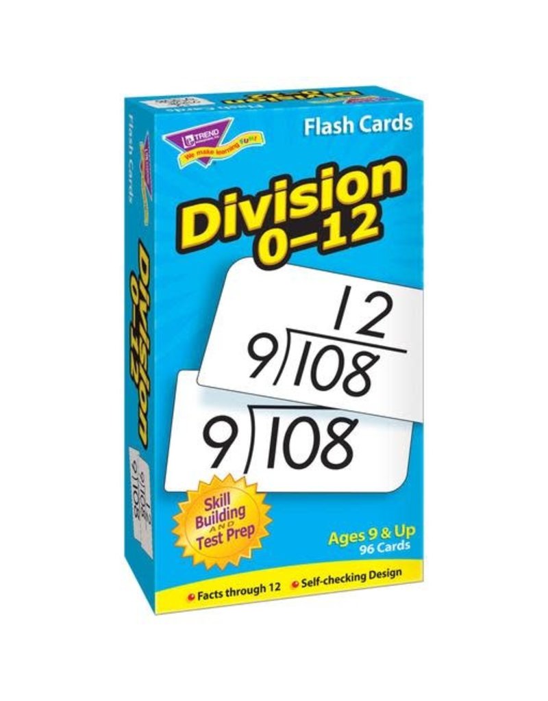 Division 0-12 Flashcards