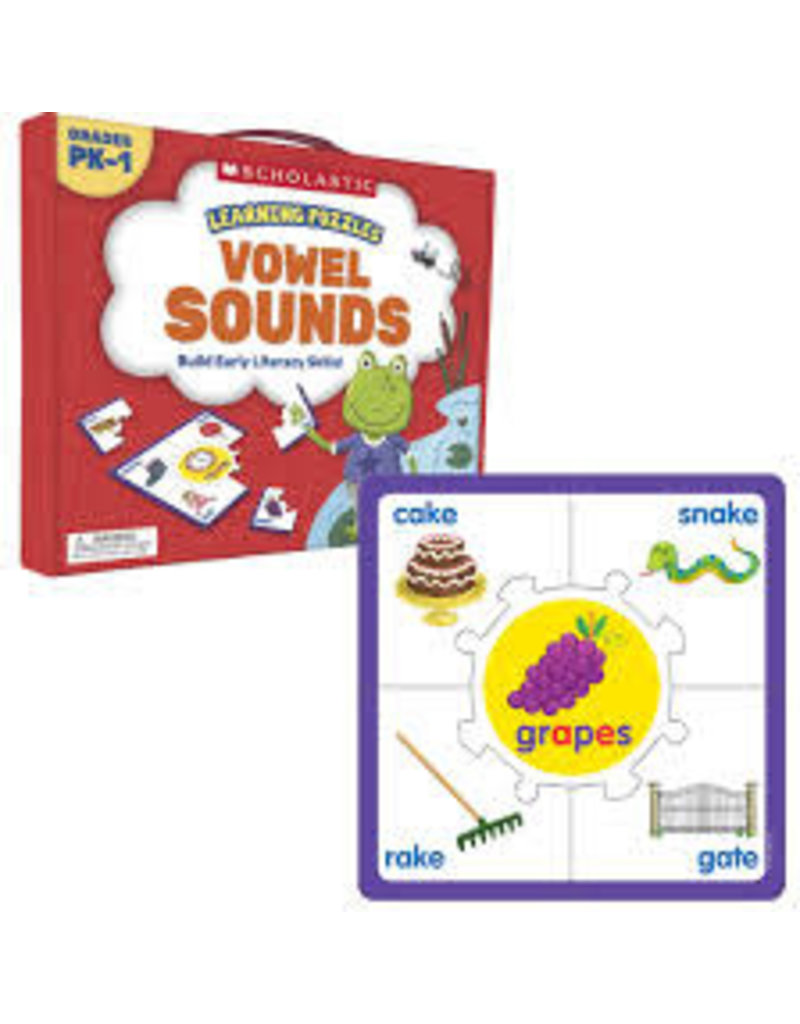 Vowel Sounds Learning Puzzle