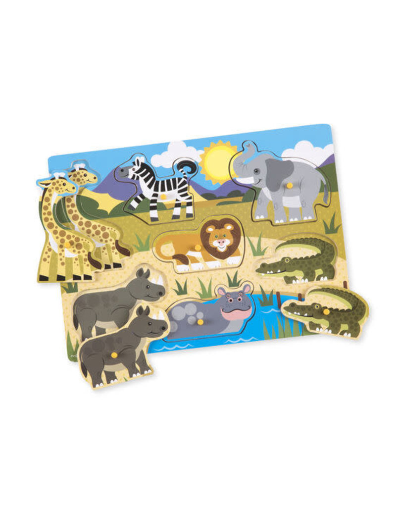 Safari Peg Puzzle