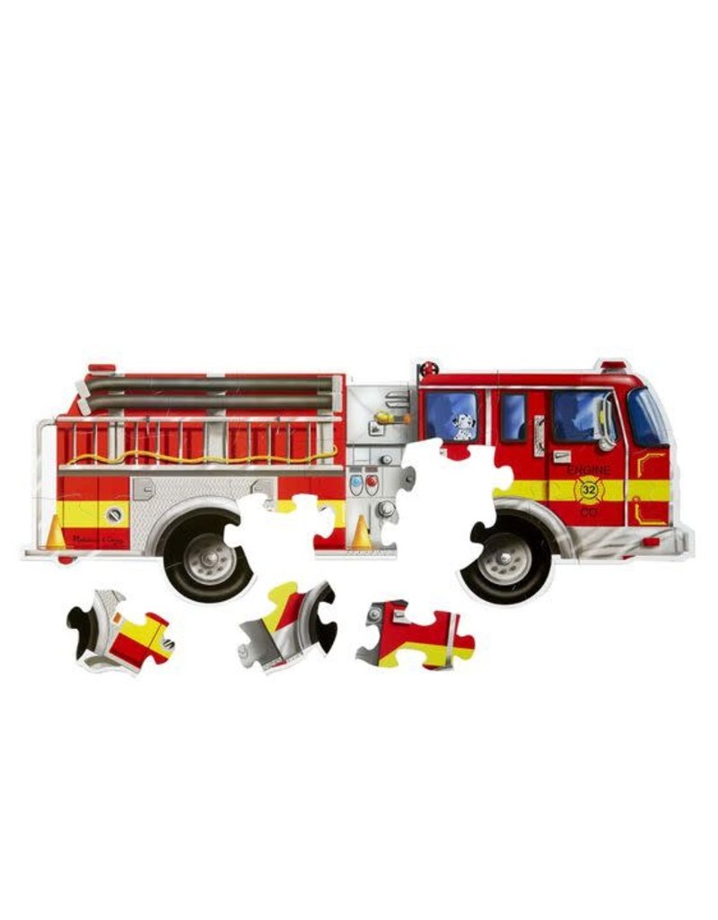 Giant Fire Truck Floor (24 pc)