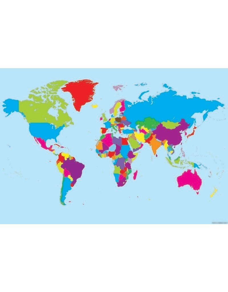 World Map Poly Chart