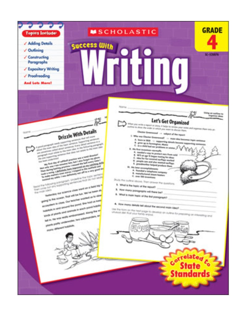 Scholastic Success With Writing