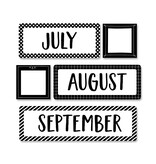 Core Decor Months of the Year Mini Bulletin Board