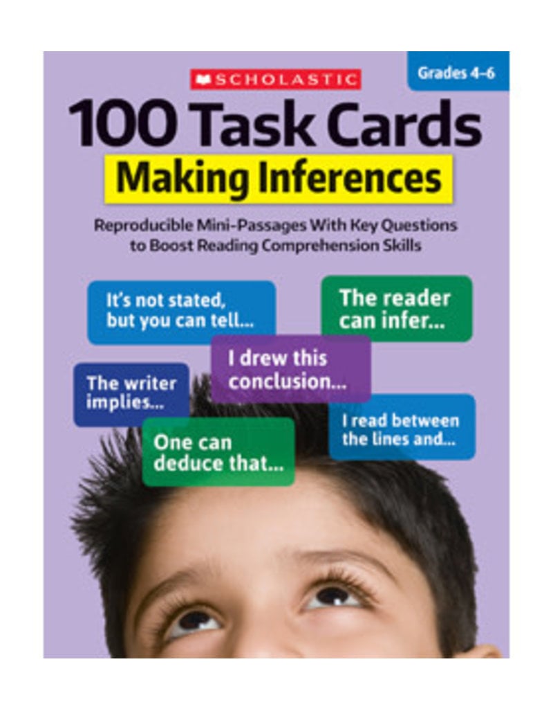 100 Task Cards Making Inferences