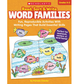 Read Sort and Write Word Families