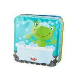 Mini Fritz the Frog Bath Book - Rattle