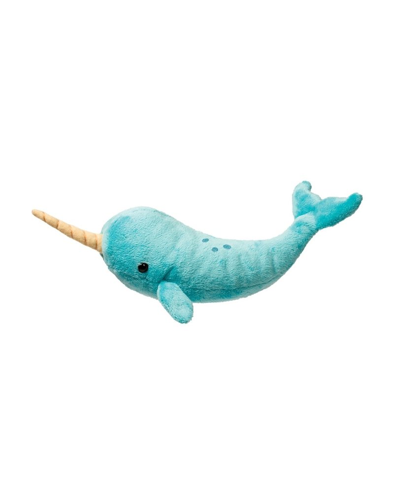 Spike Turquoise Narwhal Plush