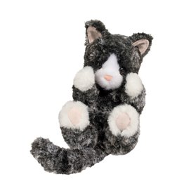 Lil’ Baby Black & White Kitten Plush