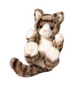 Little Handfuls Plush Husky Dog Grey