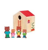 Minihouse Wooden Dollhouse Set