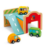 Minigarage Wooden Automobile Set