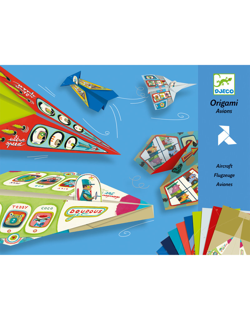 Planes Origami Paper Craft Kit