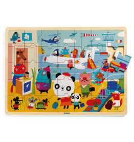 Puzzlo Airport Wooden Jigsaw Puzzle