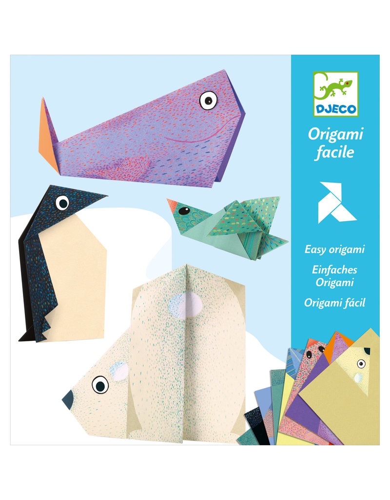 Polar Animals Origami Paper Craft Kit