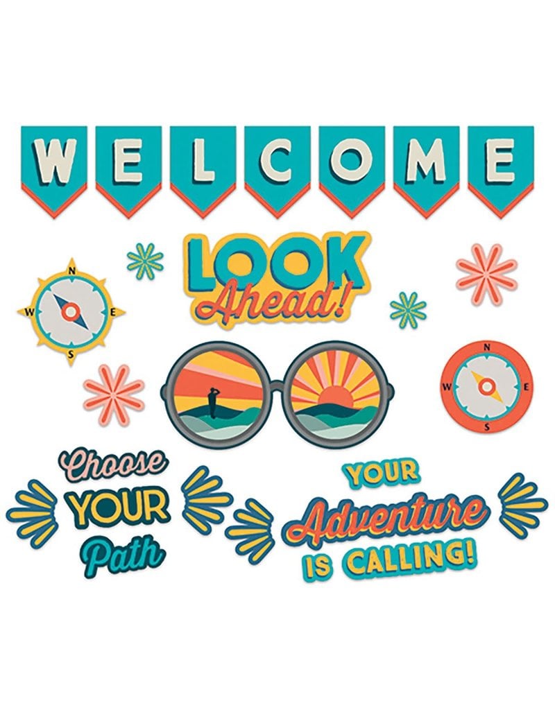 Adventurer Look Ahead Welcome Bulletin Board Set