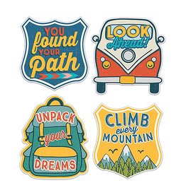 Adventurer Sticker Badges