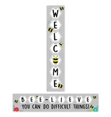 Busy Bees Welcome Banner