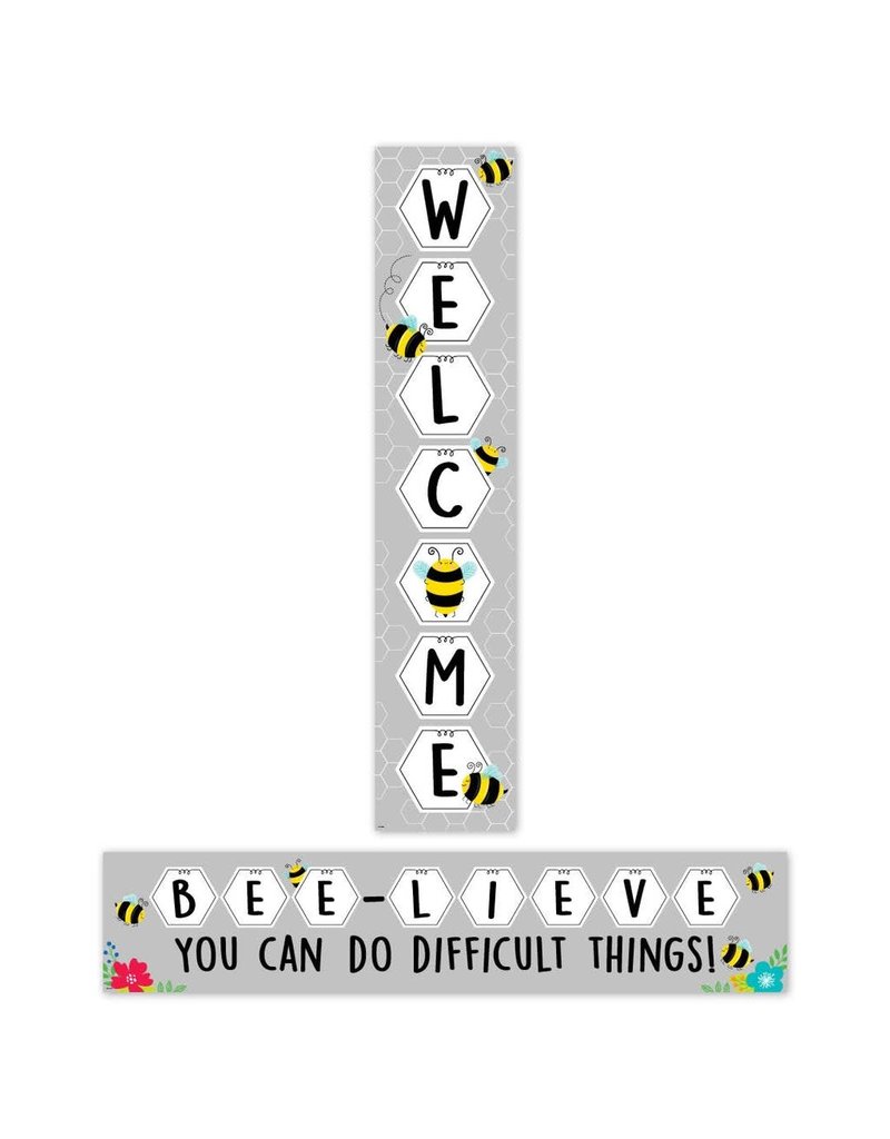 Busy Bees Welcome Banner