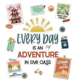 Let's Explore Every Day Is An Adventure Bulletin Board