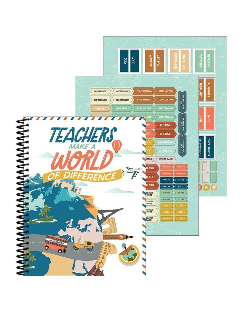 Let's Explore Teacher Planner Spiral Bound