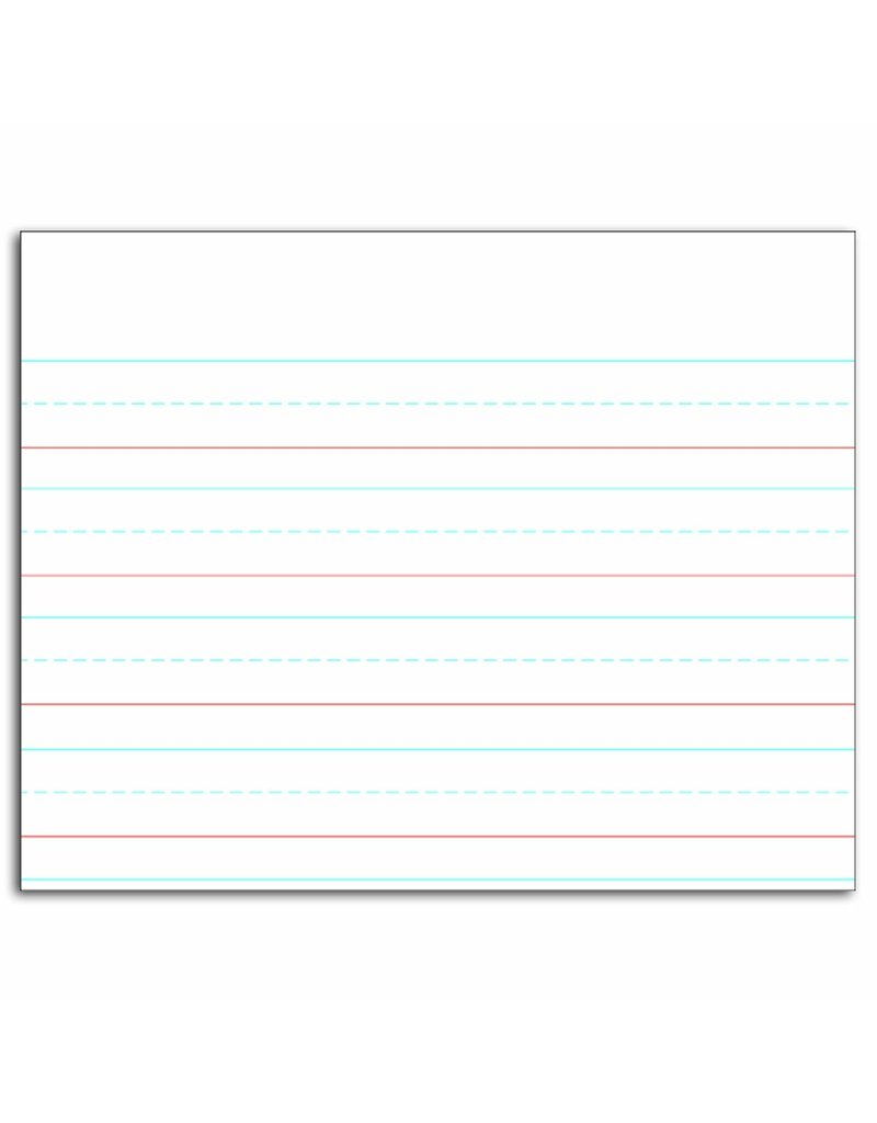 Writing Paper WriteOn/WipeOff Chart