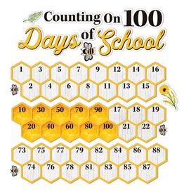 The Hive 100 Days Mini Bulletin Board Set