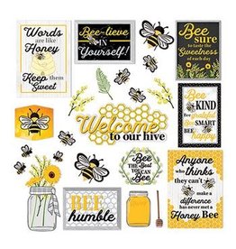 The Hive Motivational Gallery Wall Bulletin Board Set