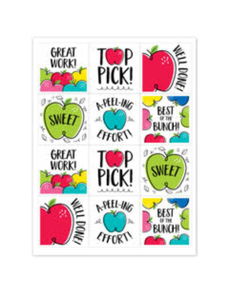 Doodle Apples Reward Stickers