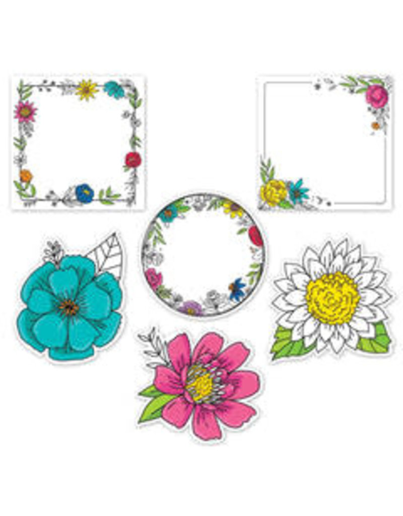 Doodly Blooms 6" Designer Cut-Outs