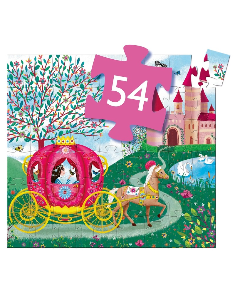 Elise's Carriage 54pc Silhouette Jigsaw Puzzle