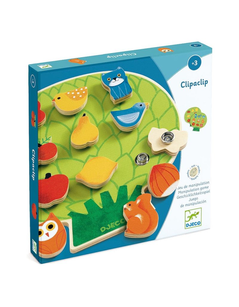 Clipaclip Snapping/Sequencing Wooden Skill Boards