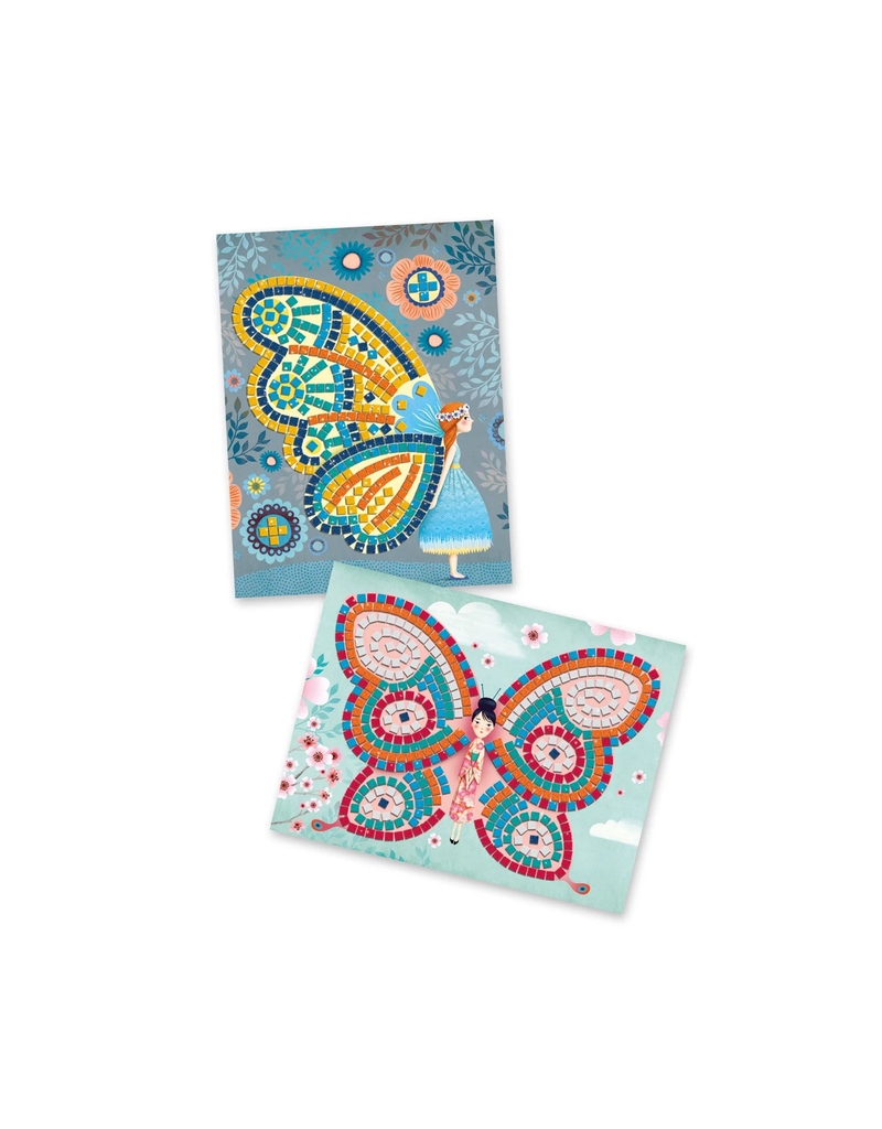 Butteflies Sticker Mosaic Craft Kit Tools 4 Teaching