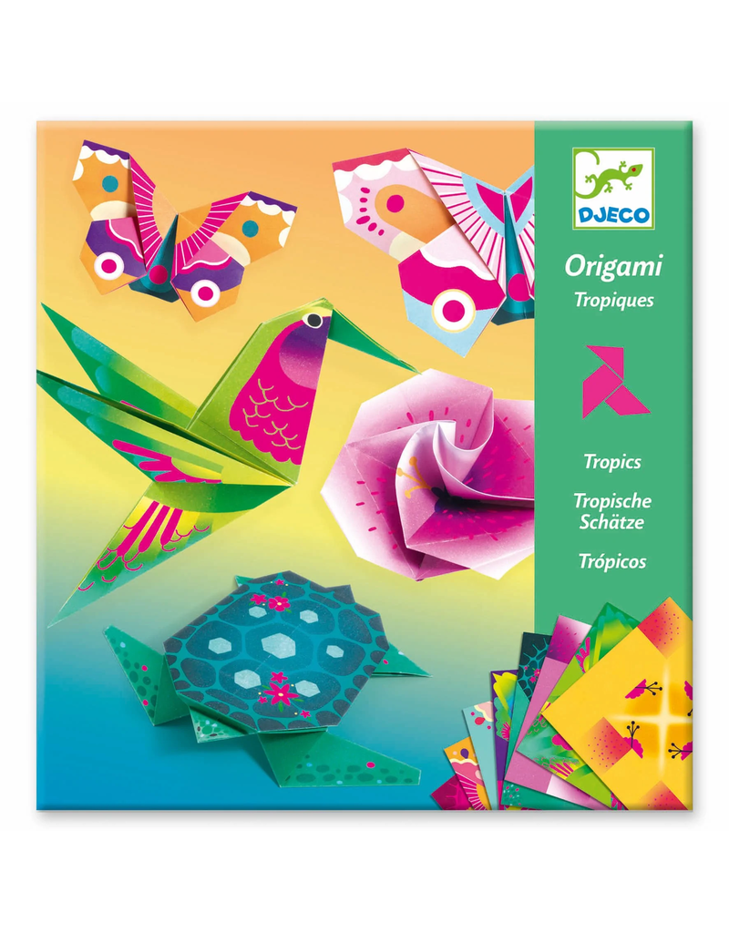 Tropics Origami Paper Craft Kit
