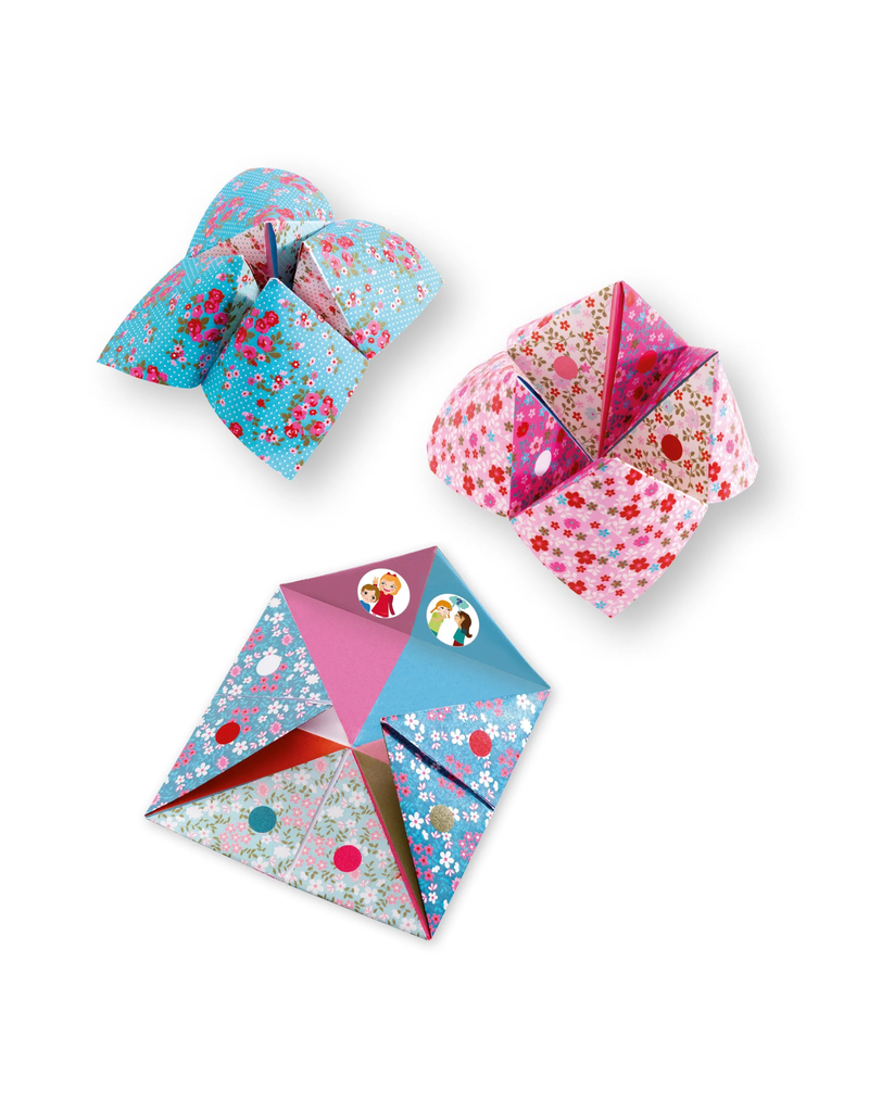 Flower Fortune Tellers Origami Paper Craft Kit